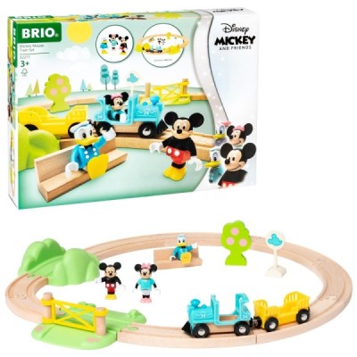 Set ferroviario con Topolino